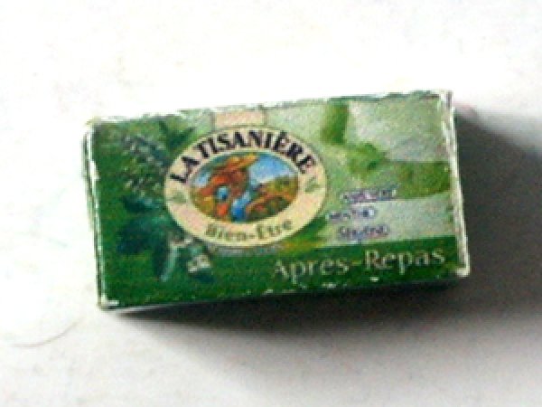 ミニチュア　1/12サイズのパッケージ