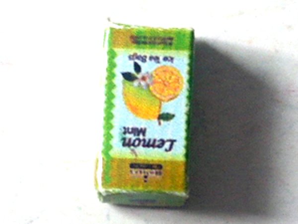 ミニチュア　1/12サイズのパッケージ