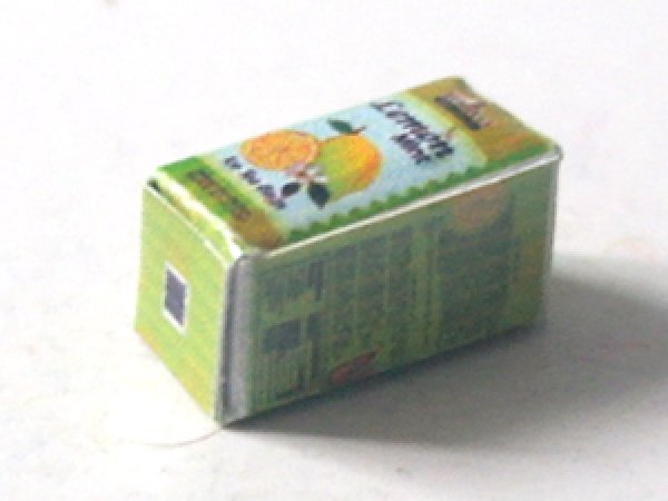 ミニチュア　1/12サイズのパッケージ
