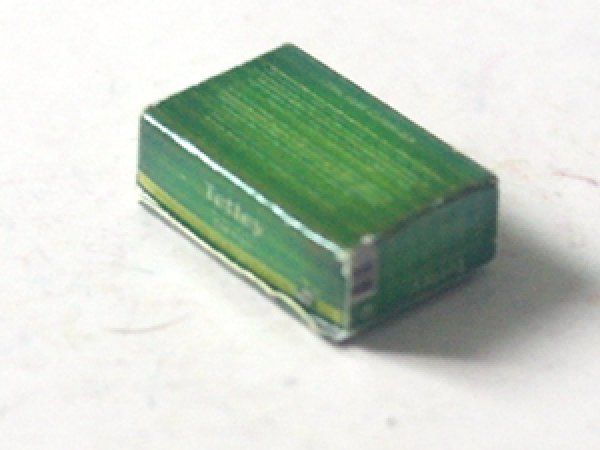 ミニチュア　1/12サイズのパッケージ