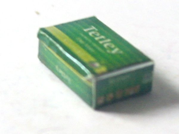 ミニチュア　1/12サイズのパッケージ