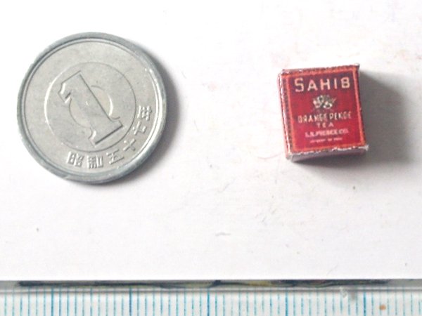 ミニチュア　1/12サイズのパッケージ