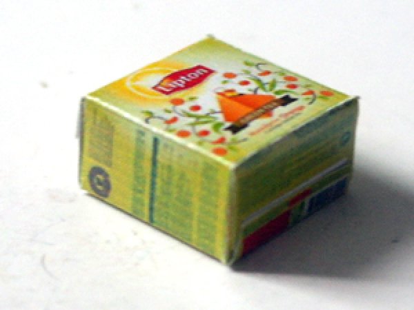 ミニチュア　1/12サイズのパッケージ