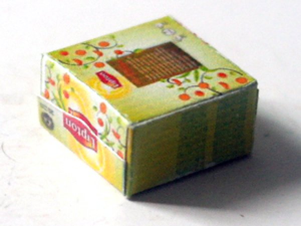 ミニチュア　1/12サイズのパッケージ