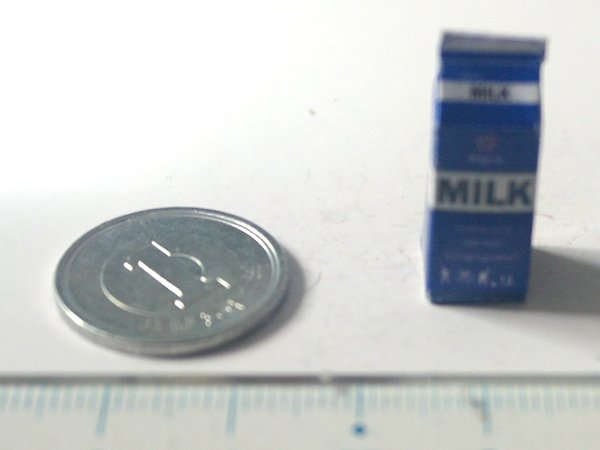 ミニチュア　1/12サイズのパッケージ