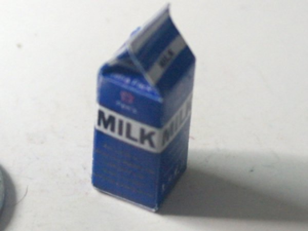 ミニチュア　1/12サイズのパッケージ