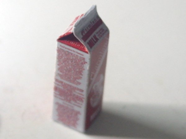 ミニチュア　1/12サイズのパッケージ