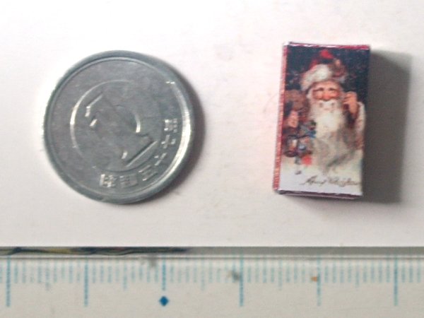 ミニチュア　1/12サイズのパッケージ