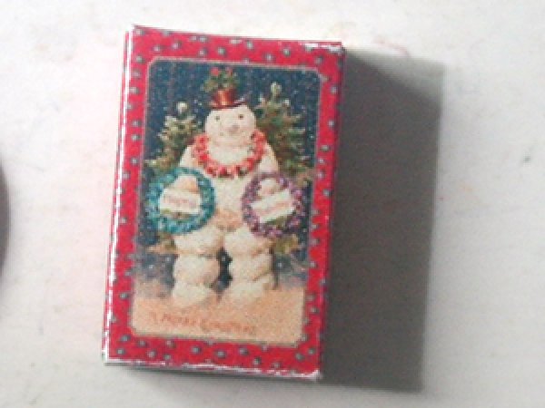 ミニチュア　1/12サイズのパッケージ