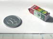 ミニチュア　1/12サイズのパッケージ