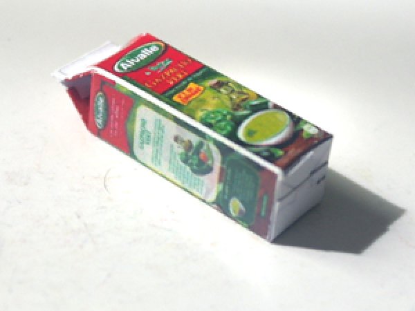 ミニチュア　1/12サイズのパッケージ