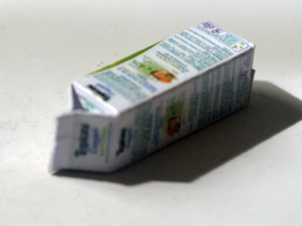 ミニチュア　1/12サイズのパッケージ