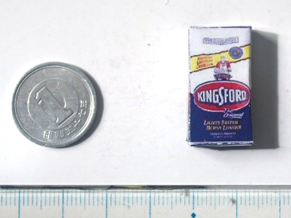 ミニチュア　1/12サイズのパッケージ