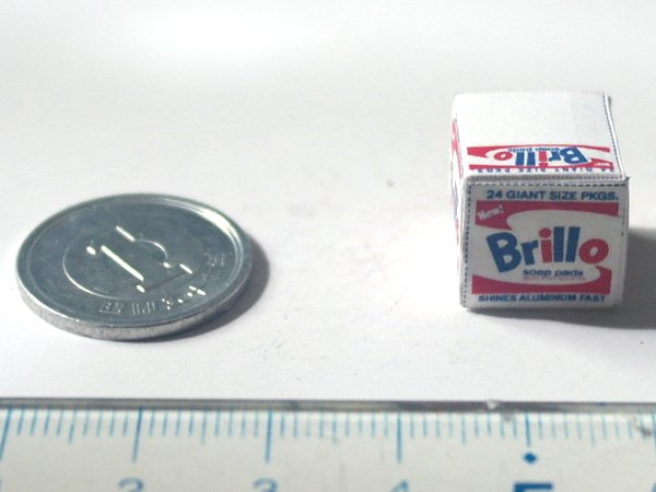 ミニチュア　1/12サイズのパッケージ
