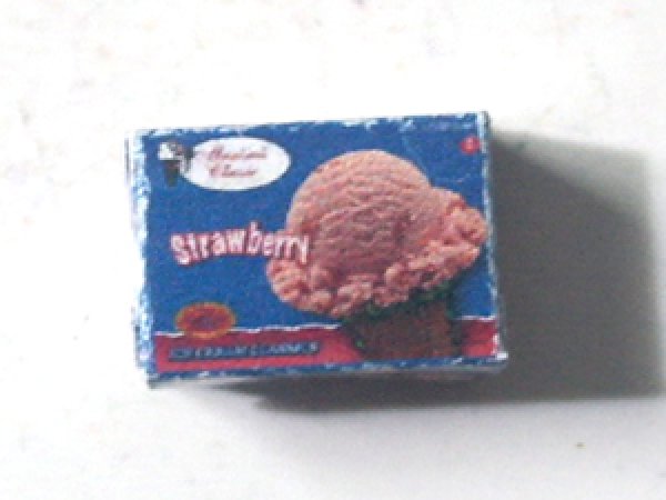 ミニチュア　1/12サイズのパッケージ