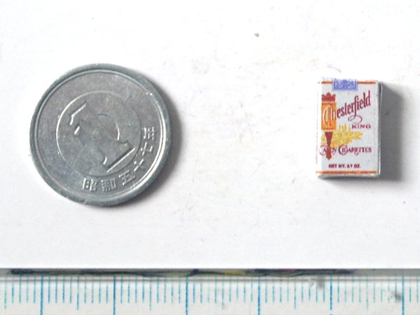 ミニチュア　1/12サイズのパッケージ