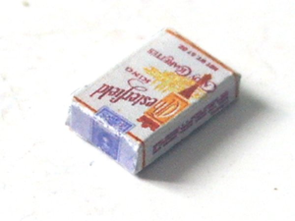 ミニチュア　1/12サイズのパッケージ