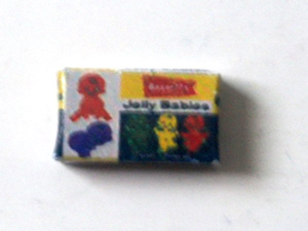 ミニチュア　1/12サイズのパッケージ