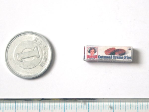 ミニチュア　1/12サイズのパッケージ