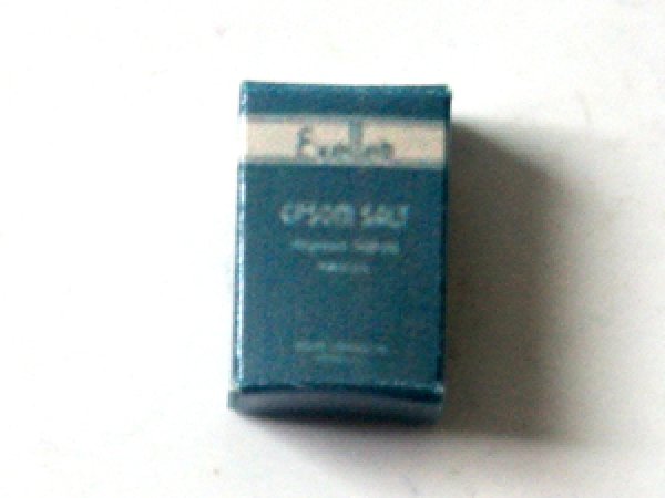 ミニチュア　1/12サイズのパッケージ