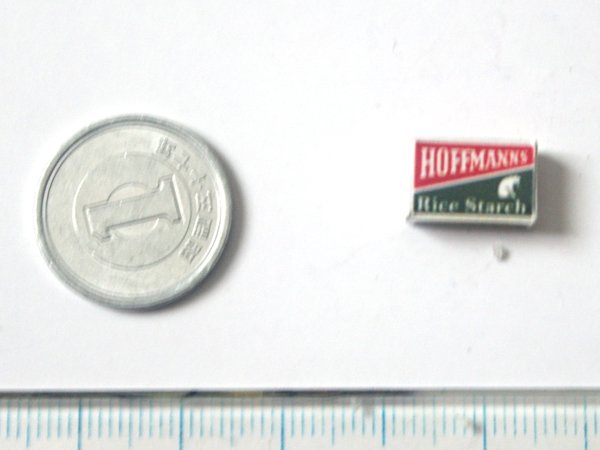 ミニチュア　1/12サイズのパッケージ