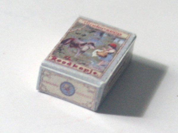 ミニチュア　1/12サイズのパッケージ