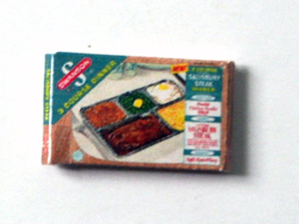 ミニチュア　1/12サイズのパッケージ