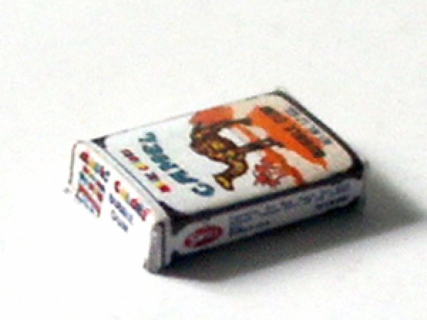 ミニチュア　1/12サイズのパッケージ