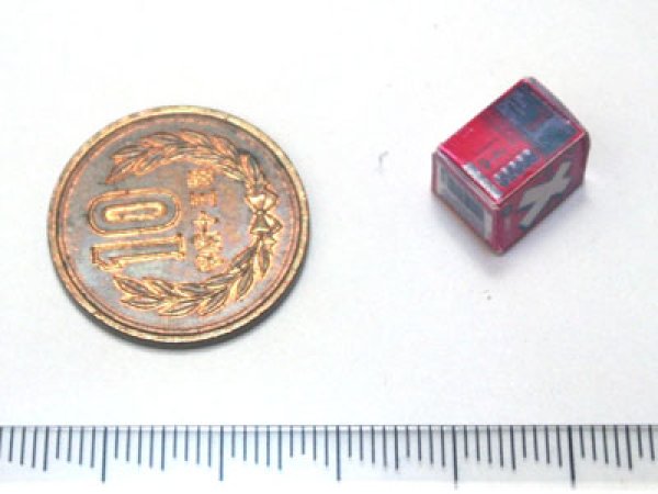 ミニチュア　1/12サイズのパッケージ