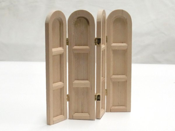 画像1: 4パネル　スクリーン　未塗装 (1)