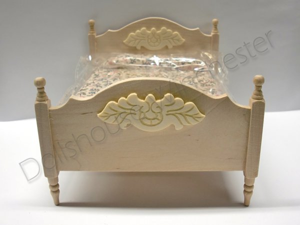 画像2: ダブル・ベッド　未塗装 (2)