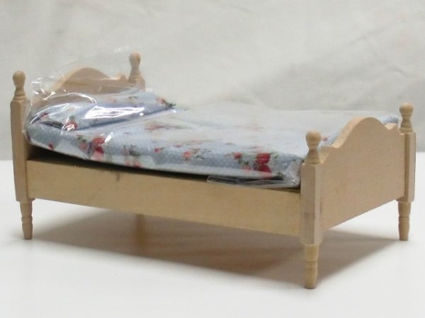 画像2: シングル・ベッド　未塗装 (2)