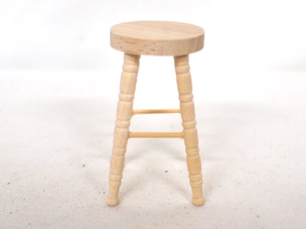 画像2: パブ　スツール 　未塗装 (2)