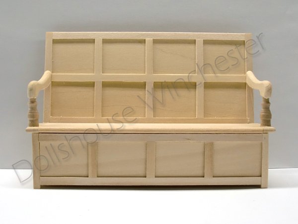 画像2: チャールズII世ベンチ　　未塗装 (2)