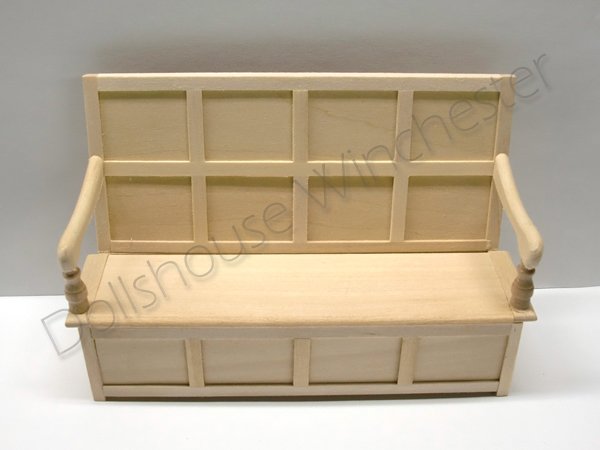 画像3: チャールズII世ベンチ　　未塗装 (3)