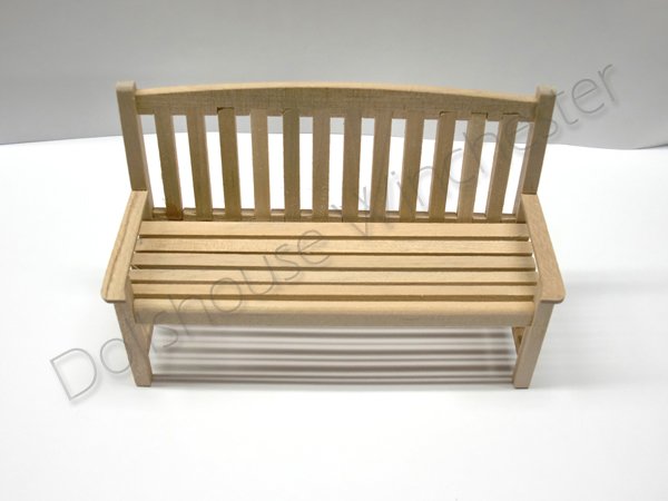 画像3: ガーデン　ベンチ　未塗装 (3)