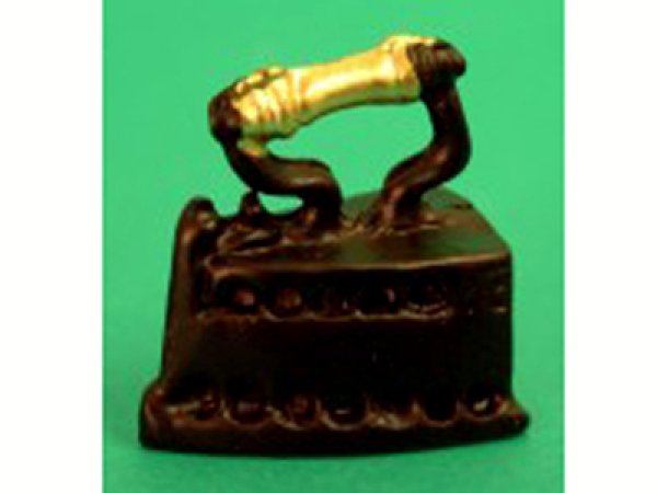 画像1: アイロン　（ブラック　メタル） (1)