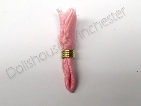 画像2: ナプキン&リング ピンク (2)