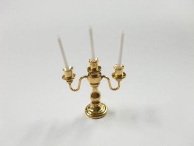 画像2: キャンドル　スタンド　燭台(3本）