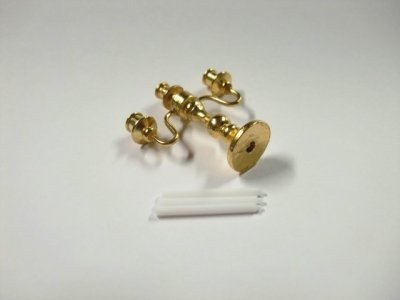 画像1: キャンドル　スタンド　燭台(3本）