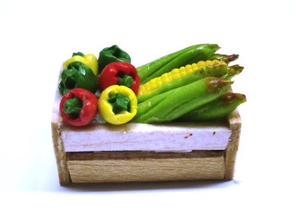 画像1: ベジタブル（パプリカ＆コーン）　クレート (1)