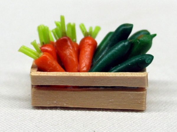 画像1: ベジタブル（にんじん＆ズッキーニ）　クレート (1)