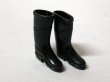 画像1: 長靴　ブラック (1)