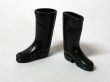 画像2: 長靴　ブラック (2)