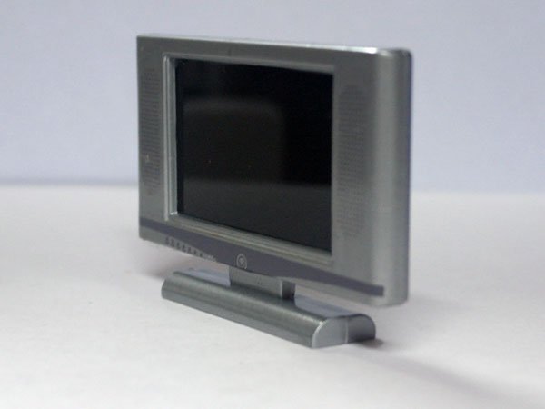 画像2: 32" ワイドスクリーン 　テレビTV　シルバー (2)