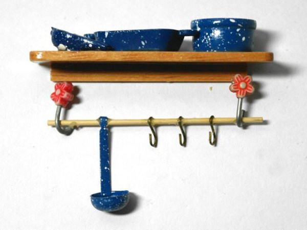 画像2: キッチン用・棚&小物 (2)