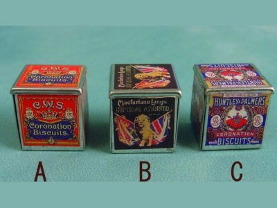 画像1: ビスケット缶　１個