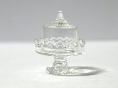 画像2: ガラス　ケーキスタンド＆ドーム