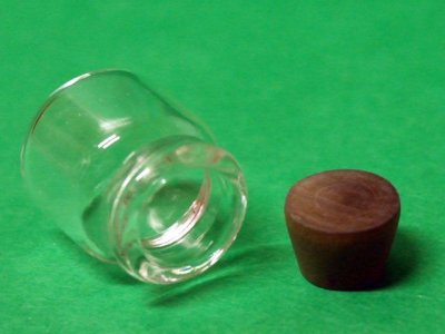 画像1: ガラス　ジャー 2個入り