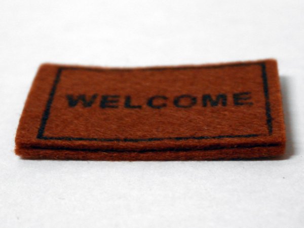 画像2: 玄関マット　Welcome (2)
